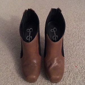 Jessica Simpson high heel booties